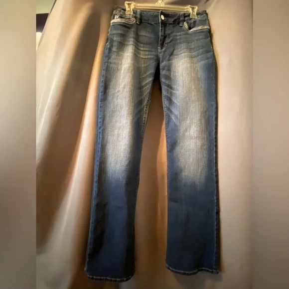 White House Black Market 6R bootcut blue jeans - Picture 2 of 5